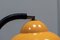 Lámpara de escritorio cuello de ganso en amarillo, años 60, Imagen 5