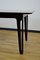 Vintage Italian Wood and Glass Dining Table, 1950s 5