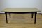 Vintage Italian Wood and Glass Dining Table, 1950s, Image 1