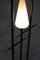 French Three Light Floor Lamp from Lunel, 1950s, Image 14
