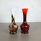 Vases Vintage d'Opaline Florence, Set de 2 1