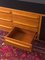 Scandinavian Style Walnut Veneer and Black Formica Sideboard, 1950s 9