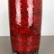 Vintage Fat Lava 517-45 Floor Vase from Scheurich, 1970s 10