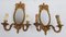 Vintage Gilded Bronze Sconces, Set of 2, Image 2