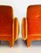 Velvet Space Age Lounge Chairs, 1960s, Set of 2 6