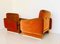 Velvet Space Age Lounge Chairs, 1960s, Set of 2, Image 3
