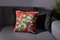 Green & Red Floral Kilim Pillow Cover by Zencef Contemporary 2