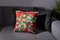 Green & Red Floral Kilim Pillow Cover by Zencef Contemporary, Image 2