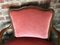 Mid-Century English Oak and Pink Velvet Lounge Chairs, Set of 2 4