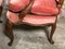 Fauteuils Mid-Century en Chêne et en Velours Rose, Angleterre, Set de 2 9