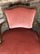 Mid-Century English Oak and Pink Velvet Lounge Chairs, Set of 2, Image 12