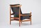 Fauteuil et Repose-pieds Modèle Bwana par Finn Juhl pour France & Søn / France & Daverkosen, 1970s, Set de 2 15