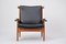 Model Bwana Armchair and Footstool by Finn Juhl for France & Søn / France & Daverkosen, 1970s, Set of 2 12