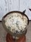 Globe Vintage en Bois et Laiton 3