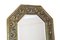 Art Nouveau Brass Overmantle or Wall Mirror, 1910s, Image 5