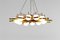 Vintage Italian Chandelier attributed to Gio Ponti, 1950s, Image 1