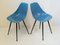 Mid-Century French Steel and Fiberglass Side Chairs by René Jean Caillette, 1950s, Set of 2 2