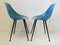 Mid-Century French Steel and Fiberglass Side Chairs by René Jean Caillette, 1950s, Set of 2 3