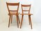 Vintage Oak Side Chairs by Adolf Schneck for Schäfer, 1940s, Set of 3 5