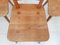 Vintage Oak Side Chairs by Adolf Schneck for Schäfer, 1940s, Set of 3 6