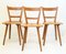 Vintage Oak Side Chairs by Adolf Schneck for Schäfer, 1940s, Set of 3 1