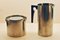 Cylinda Decanter and Ice Bucket by Arne Jacobsen for Stelton, 1970s, Set of 2 4