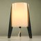 Mid-Century Tripod Acrylic and Glass Table Lamp 3
