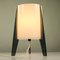 Mid-Century Tripod Acrylic and Glass Table Lamp, Image 3