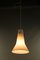 Opaline Glass and Brass Pendant Lamp, 1950s 3