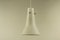 Opaline Glass and Brass Pendant Lamp, 1950s, Image 5