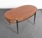 Mid-Century Italian Iron and Teak Coffee Table by Silvio Cavatorta, 1960s, Image 15