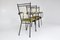 Mid-Century French Steel and Brass Armchair, 1950s 10