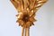 Large Gilt Metal Palm Leaf Sconces by Hans Kögl for Hans Kögl, 1970s, Set of 2 17