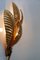 Large Gilt Metal Palm Leaf Sconces by Hans Kögl for Hans Kögl, 1970s, Set of 2, Image 16