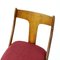 Wood Dining Chairs, 1960s, Set of 4, Image 4