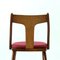 Esszimmerstühle aus Holz, 1960er, 4 . Set 5
