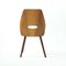 Walnut Veneer Dining Chairs by František Jirák for Tatra, 1960s, Set of 4 5