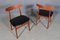 Teak Dinning Chairs by Henning Kjærnulf for Bruno Knudsen, 1970s, Set of 4 4