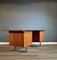 Danish Walnut and Leather Desk, 1960s 4