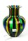 Multicolour Blown Murano Glass Vase by Urban for Made Murano Glass, 2019 7