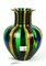 Multicolour Blown Murano Glass Vase by Urban for Made Murano Glass, 2019 1