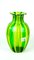 Green & Yellow Blown Murano Glass Vase by Urban for Made Murano Glass, 2019 3
