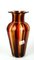 Vase aus geblasenem Muranoglas in Rot & Bernsteingelb von Urban für Made Murano Glas, 2019 1