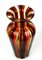 Red & Amber Blown Murano Glass Vase by Urban for Made Murano Glass, 2019 4