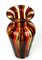 Vase aus geblasenem Muranoglas in Rot & Bernsteingelb von Urban für Made Murano Glas, 2019 4