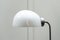 Opaline and Chrome Table Lamp, 1950s 4