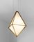 Brass and Acrylic Glass Pendant Light by Veit Heart 2