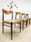 Danish Dining Chairs by Niels O. Moller for J.L. Moller Møbelfabrik, 1950s, Set of 4 2