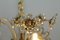 Gilded Chandelier from Palwa, 1960s 10