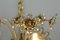 Gilded Chandelier from Palwa, 1960s, Image 10